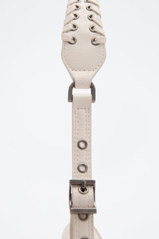 Sac porté épaule boucle - Blanc