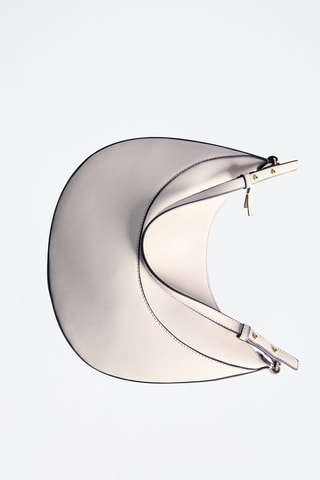 Sac porté épaule anse courte - Écru