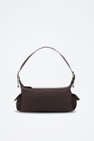 Sac nylon poches cargo - Chocolat