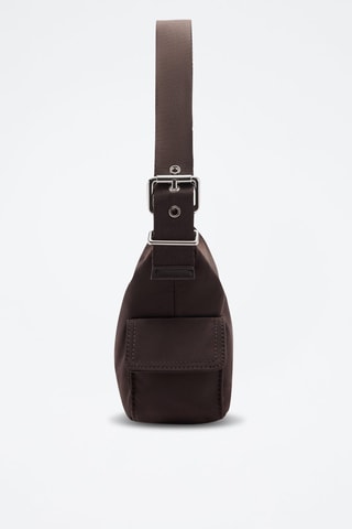 Sac nylon poches cargo - Chocolat