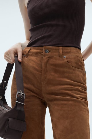 Sac nylon poches cargo - Chocolat