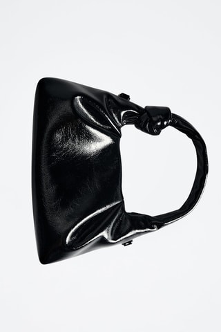 Mini sac chaîne - Noir