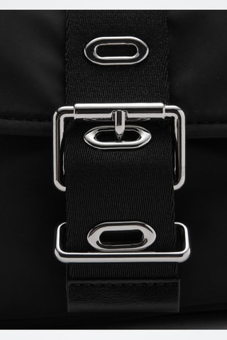 Sac bandoulière boucle - Noir