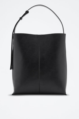 Sac cabas anse courte - Noir