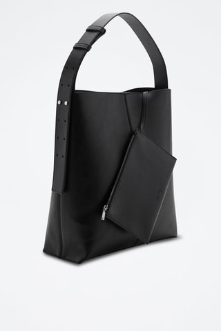Sac cabas anse courte - Noir