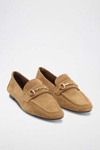 Mocassins en cuir - Marron