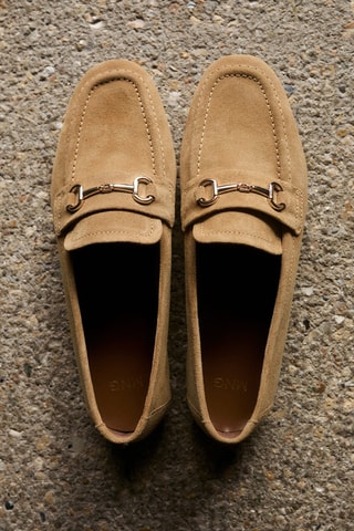 Mocassins en cuir - Marron