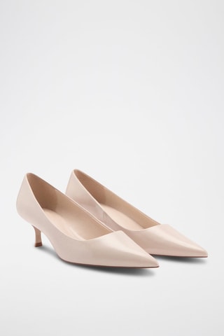 Chaussures à talon kitten heel - Nude