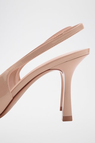 Chaussures pointues talon - Rose