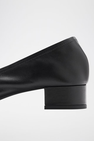 Escarpins en cuir - Noir