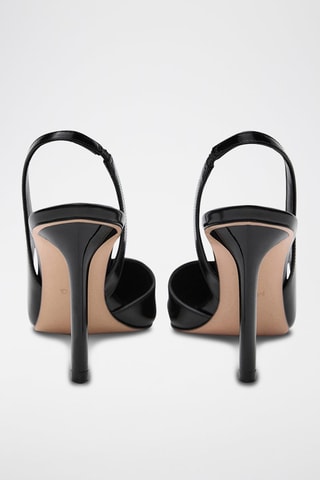 Escarpins en cuir - Noir