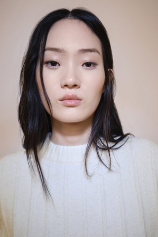 Pull-over maille col montant - Ecru