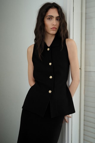 Gilet sans manches - Noir