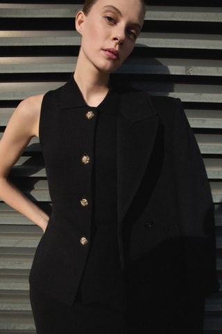 Gilet sans manches - Noir