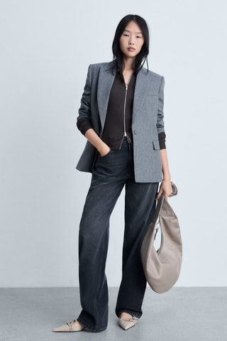 Gilet slim - Gris foncé