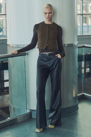 Gilet sans manches - Marron