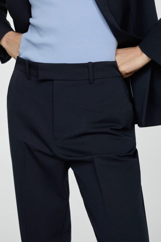 Pantalon droit costume - Bleu marine