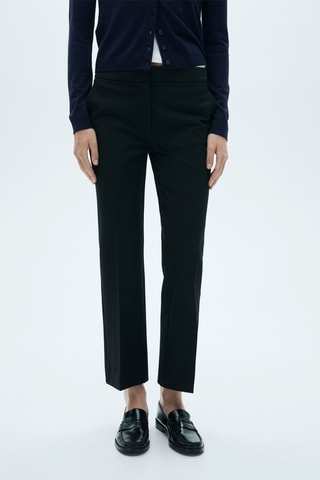 Pantalon fluide flare - Noir