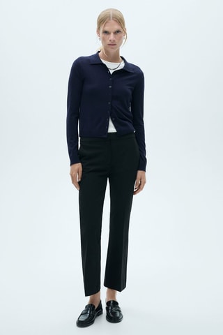 Pantalon fluide flare - Noir