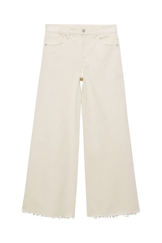 Jupe-culotte jean taille normale - Sable