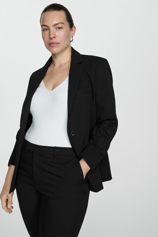 Pantalon droit costume - Noir