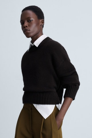 Pantalon droit pinces - Kaki