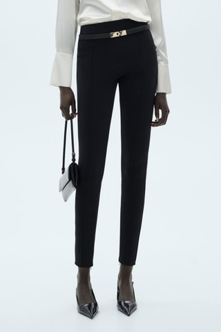 Pantalon slim - Noir