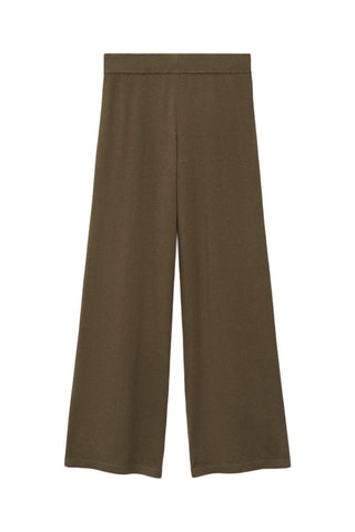 Pantalon wideleg - Kaki