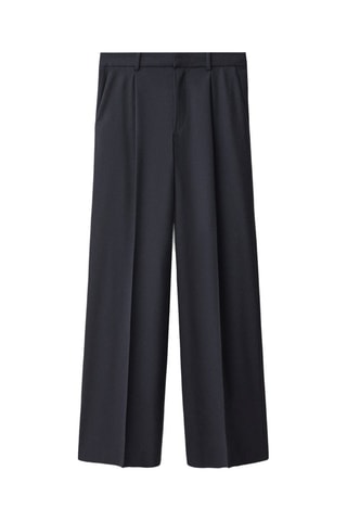Pantalon wideleg - Bleu marine