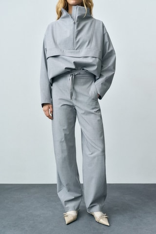 Pantalon de jogging cordon - Gris