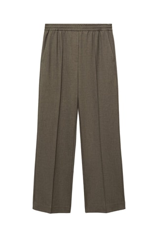 Pantalon wideleg - Vert