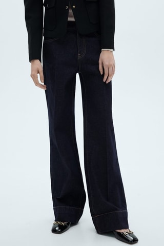 Jean wideleg - Bleu
