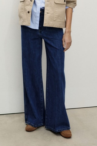 Jean wideleg - Bleu marine