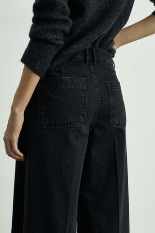 Jean wideleg - Noir