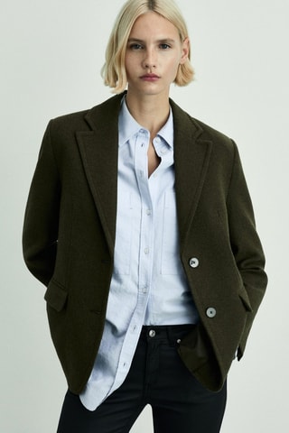 Jean Pushup skinny enduit - Noir