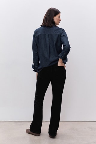 Jean de grossesse flare - Noir