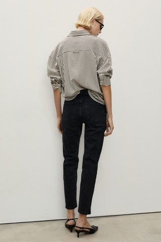 Jean Newmom confort taille haute - Noir