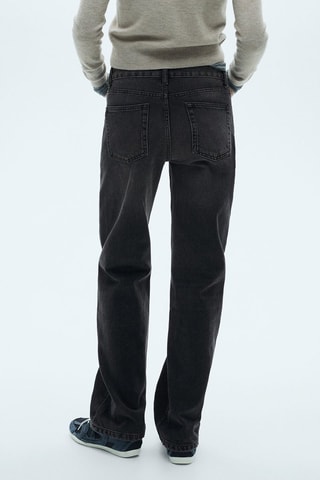 Jean droit taille normale - Noir