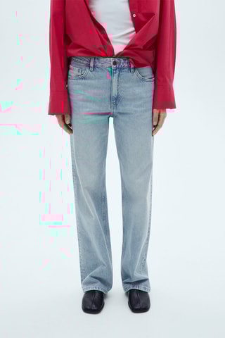 Jean Miami droit taille normale - Bleu clair