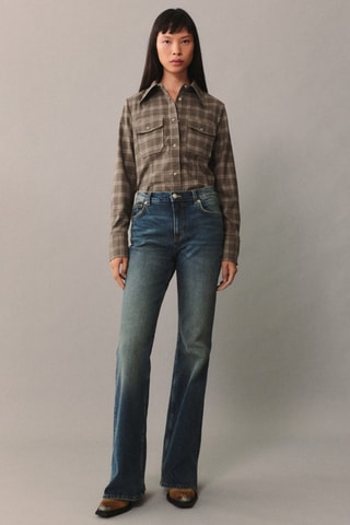 Jean flare - Bleu foncé