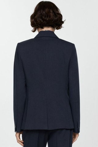 Veste costume cintrée - Bleu marine foncé