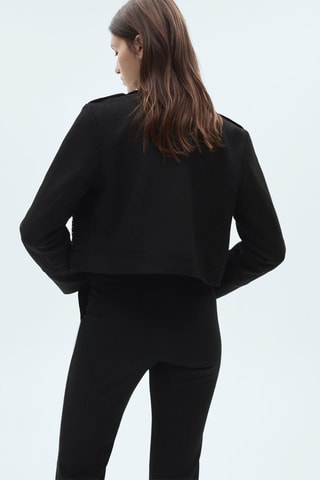 Veste cloutée - Noir