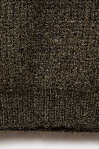 Crop top maille - Kaki