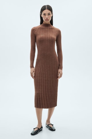 Robe midi - Caramel