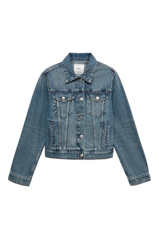 Blouson jean poches - Bleu