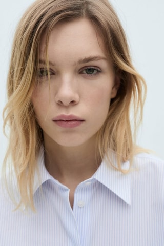 Chemisier - Bleu clair