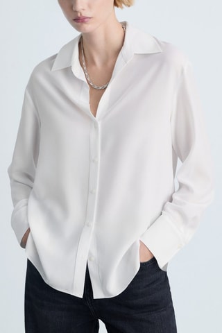 Chemisier - Blanc cassé