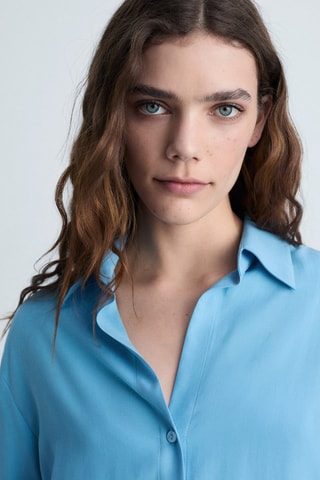 Chemisier - Bleu