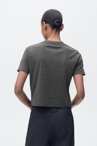 T-shirt - Gris foncé chine