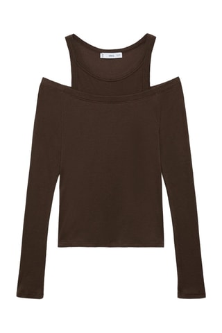 T-shirt - Marron
